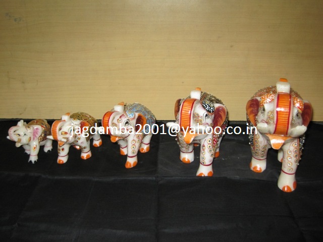 Manufacturers Exporters and Wholesale Suppliers of Home Decor Handcrafted Elephant Agra Uttar Pradesh