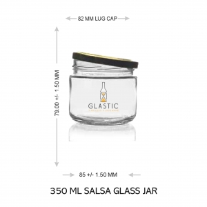 350 ML SALSA GLASS JAR Manufacturer Supplier Wholesale Exporter Importer Buyer Trader Retailer in   India