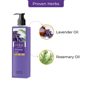Indee Lavender Rosemary Shower gel Manufacturer Supplier Wholesale Exporter Importer Buyer Trader Retailer in Rajkot Gujarat India