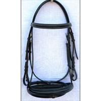 Leather Horse Bridle (JE-1727-ENG) Manufacturer Supplier Wholesale Exporter Importer Buyer Trader Retailer in Kanpur Uttar Pradesh India