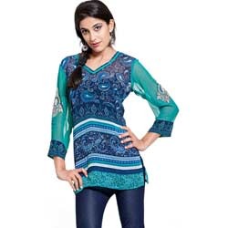 Georgette Kurtis Manufacturer Supplier Wholesale Exporter Importer Buyer Trader Retailer in Mumbai Maharashtra India