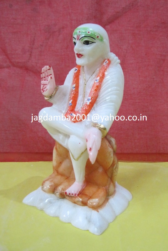 Manufacturers Exporters and Wholesale Suppliers of Sai Baba Marble Statues Agra Uttar Pradesh