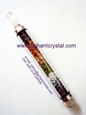 Manufacturers Exporters and Wholesale Suppliers of Gemstone Chips Healing Wand Khambhat Gujarat