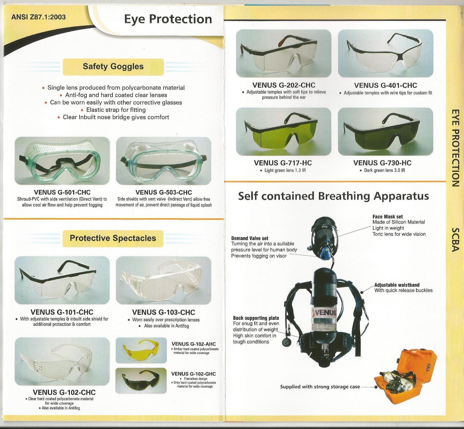 Industrial Safety Goggles Manufacturer Supplier Wholesale Exporter Importer Buyer Trader Retailer in DOMBIVLI (E) Maharashtra India