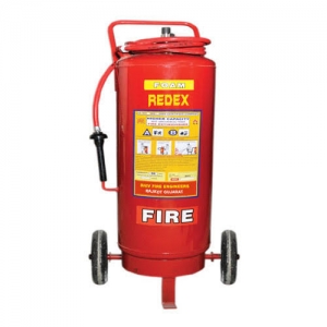 Manufacturers Exporters and Wholesale Suppliers of 50ltr (Trolley) Mechanical Foam Type Fire Extinguisher Rate 12470/- Agra Uttar Pradesh