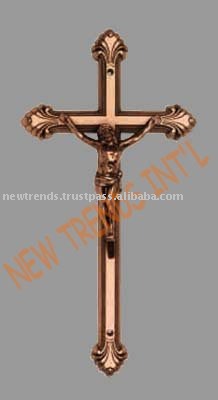 Manufacturers Exporters and Wholesale Suppliers of Cross Crucifix Crosses Gold Plated Copper Plated Moradabad Uttar Pradesh