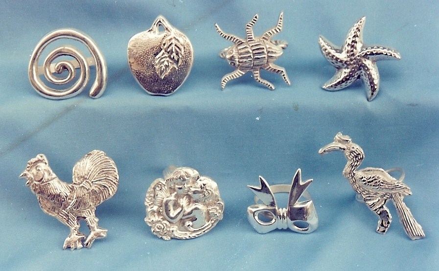 Manufacturers Exporters and Wholesale Suppliers of Napkin Rings 01 Moradabad Uttar Pradesh