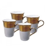 Platina4 Pcs Coffee Mug