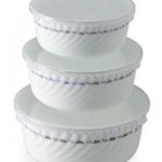 Caprol3 Bowl With Lid Set
