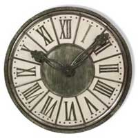 Manufacturers Exporters and Wholesale Suppliers of Wrought Iron Wall Clock Saharanpur Uttar Pradesh