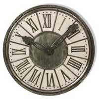 Wrought Iron Wall Clock