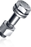 Hex Bolts And Nuts Manufacturer Supplier Wholesale Exporter Importer Buyer Trader Retailer in Ludhiana Punjab India