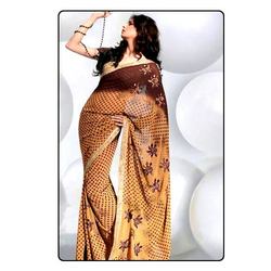 Manufacturers Exporters and Wholesale Suppliers of Sarees (D.No. 12019 A ) Surat Gujarat