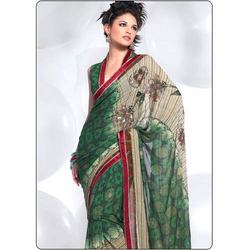 Manufacturers Exporters and Wholesale Suppliers of Sarees ( D.No. 1211 A ) Surat Gujarat