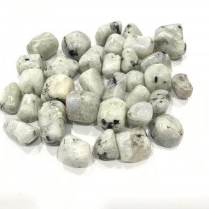 Manufacturers Exporters and Wholesale Suppliers of Rainbow Moonstone Tumbled Stone Jaipur Rajasthan