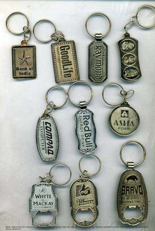 Metal Spark Nikil Crome Key Chains