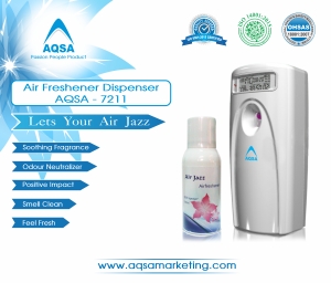 Air Freshener Dispenser 100 ml - AQSA-7211 LCD Manufacturer Supplier Wholesale Exporter Importer Buyer Trader Retailer in New delhi Delhi India