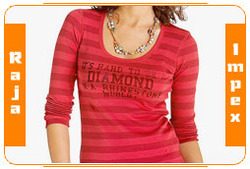 Manufacturers Exporters and Wholesale Suppliers of Printed Ladies T-Shirts Ludhiana Punjab