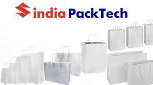 White Paper Shopping Bags Manufacturer Supplier Wholesale Exporter Importer Buyer Trader Retailer in Pune Maharashtra India