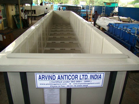 Manufacturers Exporters and Wholesale Suppliers of PP Pickling Tank Ahmedabad Gujarat
