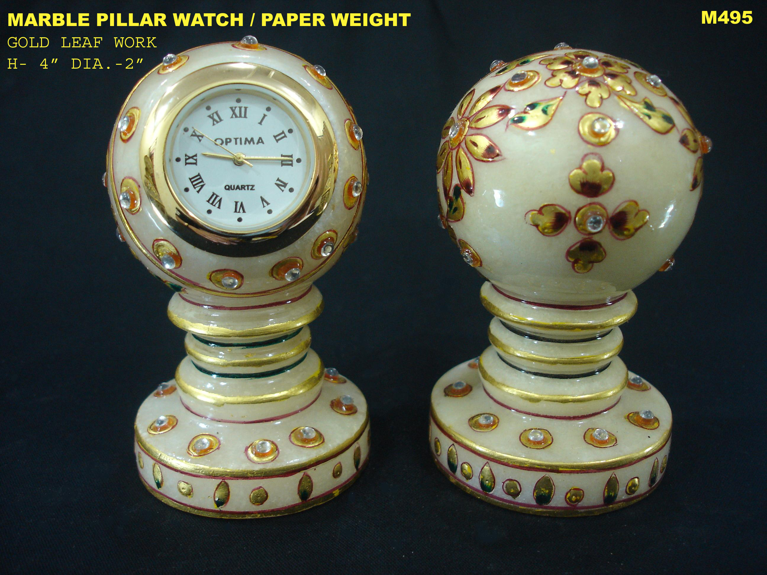 Manufacturers Exporters and Wholesale Suppliers of Marble Lalten With Gold Work Jaipur Rajasthan
