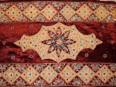 Embroidered Table Runner