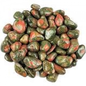 Manufacturers Exporters and Wholesale Suppliers of Unakite Tumbled Stones Jaipur Rajasthan