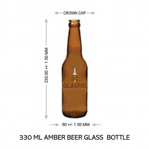 330 ML AMBER GLASS BOTTLE Manufacturer Supplier Wholesale Exporter Importer Buyer Trader Retailer in   India