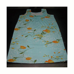 Manufacturers Exporters and Wholesale Suppliers of Cotton Printed Nighty Tiruppur Tamil Nadu