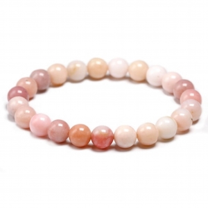 Pink Opal Bracelet, Gemstone Beads Bracelet Manufacturer Supplier Wholesale Exporter Importer Buyer Trader Retailer in Jaipur Rajasthan India