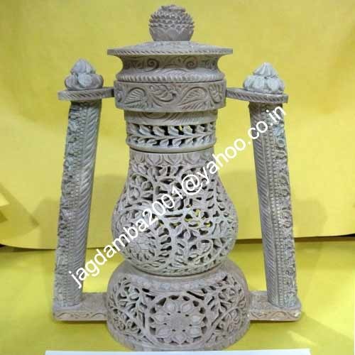 Manufacturers Exporters and Wholesale Suppliers of Soapstone Lantern Agra Uttar Pradesh