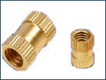 Straight Knurled Inserts