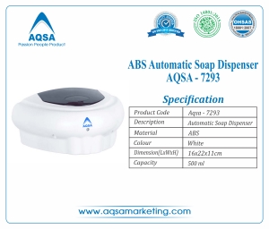 ABS Automatic Soap Dispenser 500 ml - AQSA-7293 Manufacturer Supplier Wholesale Exporter Importer Buyer Trader Retailer in New delhi Delhi India