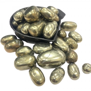 Golden Pyrite Tumbled Stones Services in Jaipur Rajasthan India