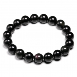 Black Obsidian Bracelet Manufacturer Supplier Wholesale Exporter Importer Buyer Trader Retailer in Jaipur Rajasthan India