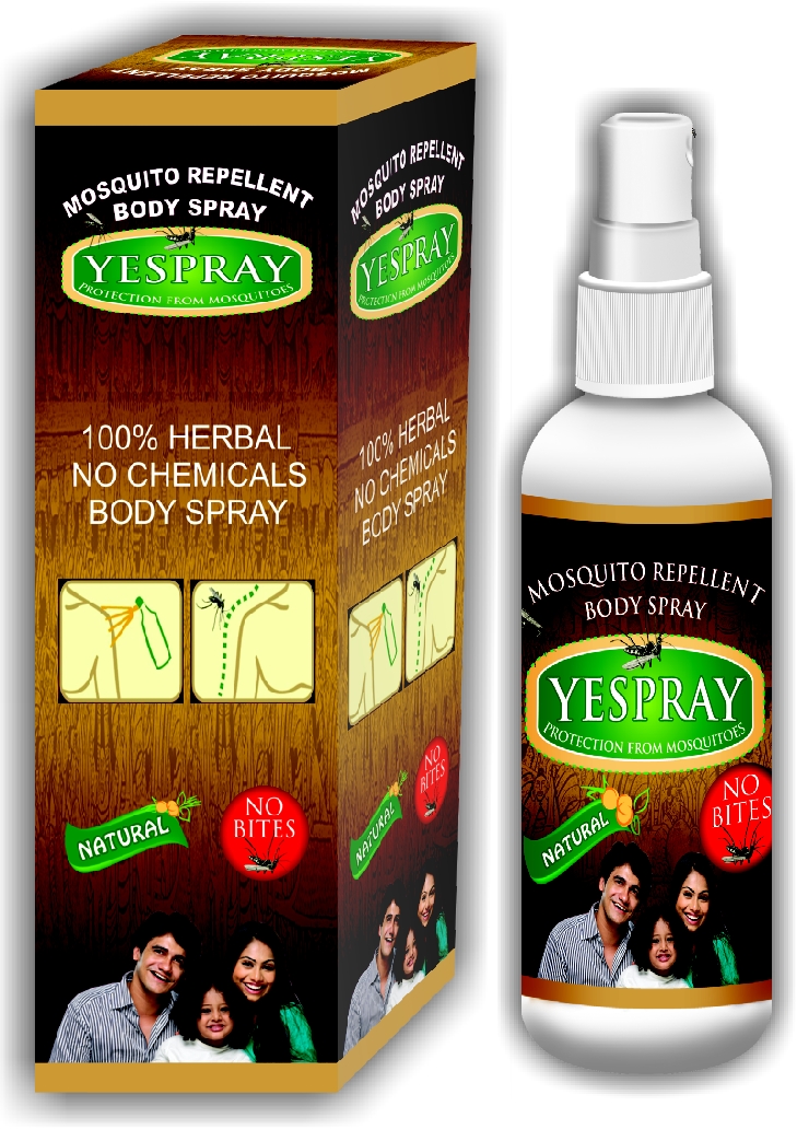 Yespray Herbal Mosquito Repellent Body Spray Manufacturer Supplier Wholesale Exporter Importer Buyer Trader Retailer in Bangalore Karnataka India