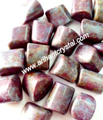 Manufacturers Exporters and Wholesale Suppliers of Kyanite Ruby Tumble Khambhat Gujarat
