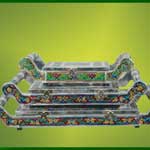 Manufacturers Exporters and Wholesale Suppliers of Antique Glass Tray Rajkot 