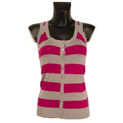 Manufacturers Exporters and Wholesale Suppliers of Ladies Cut Sleeve Top Tiruppur Tamil Nadu