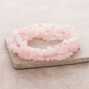 Manufacturers Exporters and Wholesale Suppliers of Rose Quartz Chips String Jaipur Rajasthan