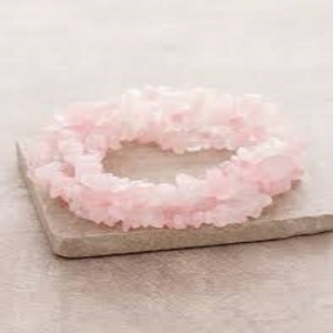 Rose Quartz Chips String Manufacturer Supplier Wholesale Exporter Importer Buyer Trader Retailer in Jaipur Rajasthan India