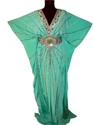 V neck Silk Kaftan Manufacturer Supplier Wholesale Exporter Importer Buyer Trader Retailer in Mumbai Maharashtra India