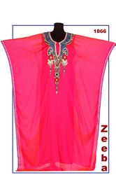 Manufacturers Exporters and Wholesale Suppliers of Printed Chiffon Kaftans Mumbai Maharashtra