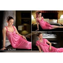 Manufacturers Exporters and Wholesale Suppliers of Ladies Four Piece Nighty Mumbai Maharashtra