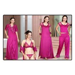 Manufacturers Exporters and Wholesale Suppliers of Colored Six Piece Nighties Mumbai Maharashtra