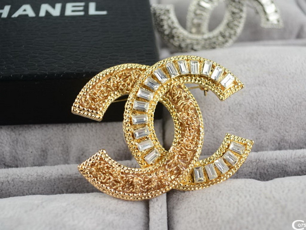 Double C Brooches