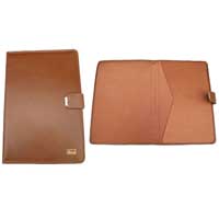 Manufacturers Exporters and Wholesale Suppliers of Brown Leather File Folder Chennai Tamil Nadu
