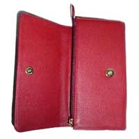 Manufacturers Exporters and Wholesale Suppliers of Red Leather Ladies Wallets Chennai Tamil Nadu