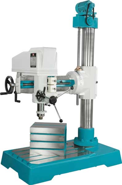Radial Drill Machine With Fine Feed 38 Mm