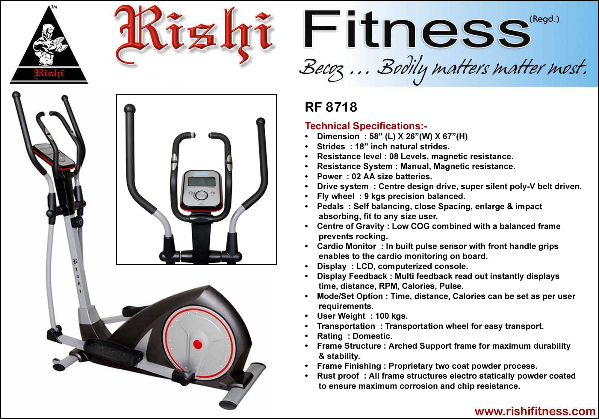 Cross Trainer Manufacturer Supplier Wholesale Exporter Importer Buyer Trader Retailer in JODHPUR Rajasthan India